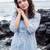 Women Ethnic Motifs Printed Regular Beads and Stones Pure Cotton Kurta with Trousers