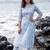 Women Ethnic Motifs Printed Regular Beads and Stones Pure Cotton Kurta with Trousers