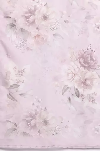 Floral Embroidered Kurta with Trousers & Dupatta