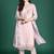 Floral Embroidered Kurta with Trousers & Dupatta