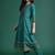 Ethnic Motifs Embroidered Pure Cotton Kurta with Trousers & With Dupatta