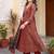 Women Ethnic Motifs Printed Regular Mirror Work Pure Cotton Kurta with Trousers & With Dupatta