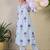 Women Striped Printed Pure Cotton A-Line Kurta with Trousers