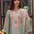 Floral Embroidered Beads and Stones Straight Kurta With Trousers & Dupatta
