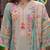Floral Embroidered Beads and Stones Straight Kurta With Trousers & Dupatta