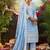 Women Ethnic Motifs Embroidered Thread Work Cotton Kurta with Trousers & Dupatta