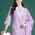 Floral Embroidered Thread Work Pure Cotton Kurta with Trousers & With Dupatta