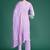 Floral Embroidered Thread Work Pure Cotton Kurta with Trousers & With Dupatta