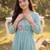 Women Floral Embroidered Panelled Thread Work Pure Cotton Kurta with Trousers & With Dupatta