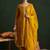 Women Embroidered Regular Sequinned Kurta with Trousers & With Dupatta