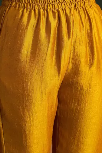 Women Embroidered Regular Sequinned Kurta with Trousers & With Dupatta