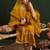 Women Embroidered Regular Sequinned Kurta with Trousers & With Dupatta