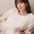 Floral Printed Pleated Round Neck Pure Cotton A-Line Kurta With Trousers