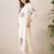 Floral Printed Pleated Round Neck Pure Cotton A-Line Kurta With Trousers