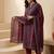 Women Ethnic Motifs Printed Regular Mirror Work Pure Cotton Kurta with Trousers & With Dupatta