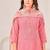 Pink cotton silk printed hand embroidery kurta set with dupatta