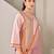 Brown cotton printed hand embroidery kurta set with dupatta