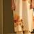 Yellow linen printed hand embroidery kurta set with dupatta