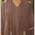 Brown chanderi printed hand embroidery kurta set with dupatta