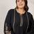 Plus Size Ethnic Motifs Embroidered Regular Thread Work Kurta with Trousers