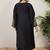 Plus Size Ethnic Motifs Embroidered Regular Thread Work Kurta with Trousers