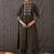 Women Ethnic Motifs Embroidered Panelled Thread Work Pure Cotton Kurta with Trousers & With Dupatta