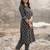 Women Paisley Printed Panelled Mirror Work Pure Cotton Kurta with Trousers