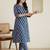 Women Paisley Printed Panelled Mirror Work Pure Cotton Kurta with Trousers