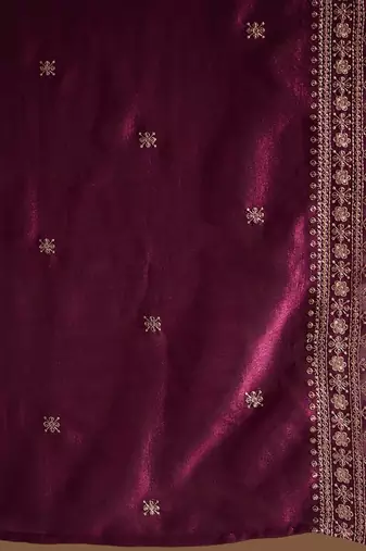 Ethnic Motifs Embroidered Thread Work Kurta with Trousers & Dupatta
