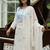 Ethnic Motifs Embroidered Thread Work Pure Cotton Kurta With Trousers & Dupatta