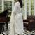 Ethnic Motifs Embroidered Thread Work Pure Cotton Kurta With Trousers & Dupatta