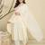 Floral Embroidered Mirror Work Pure Cotton Kurta With Trousers & Dupatta