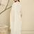 Floral Embroidered Mirror Work Pure Cotton Kurta With Trousers & Dupatta