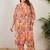 Plus Size Paisley Printed Panelled Pure Cotton Kurta with Trousers