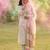 Floral Printed V-Neck Pure Cotton Straight Kurta with Trousers & With Dupatta