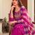 Rani printed & embroidered viscose silk patiala salwar suit set with dupatta