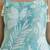 Sky Blue Women Floral Printed Cotton Kurta with Pyjama & Dupatta