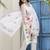 White Floral Printed Shoulder Strap Cotton Kurta with Pyjamas & Dupatta