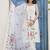White Floral Printed Shoulder Strap Cotton Kurta with Pyjamas & Dupatta
