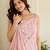 Pink Women Floral Printed Cotton Kurta with Pyjama & Dupatta