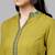 Olive Green Ethnic Motifs Printed Cotton Anarkali Kurta With Churidar & Dupatta Set