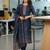 Blue Bandhani Printed Sequinned Kurta with Trousers & Dupatta Set