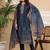 Blue Bandhani Printed Sequinned Kurta with Trousers & Dupatta Set