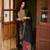 Black Ethnic Motifs Printed Silk Blend Straight Kurta With Trousers & Dupatta