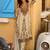 Off White Ethnic Motifs Printed Round Neck Silk Blend Straight Kurta With Trousers & Dupatta