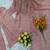 Women's peach silk blend embroidered kurta set with palazzo and dupatta