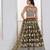Wedding Wear Olive Green Thread Embroidery Sequence Net Lehenga Choli