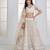 White Sequins Net Lehenga Choli With Dupatta