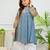 Floral printed pure cotton round neck co-ord set