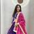 Purple Embroidery sequin and miror lace Work Fox georgette Lehenga choli Set
